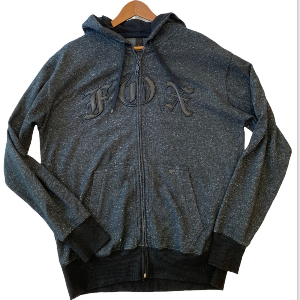 Fox Racing Black Zip Hoodie